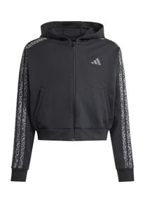 adidas Sportswear Sport szabadidős dzsekik L&aacute;nyok sz&uuml;rke / grafit / fekete , M&eacute;ret 116