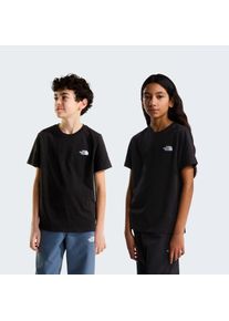 The North Face, Unisex, T-Shirt &raquo;TEEN EVOLUTION SIMPLE DOME S/S TEE&laquo;, TNF BLACK, XS, T-Shirt f&uuml;r Sportmode und Outdoormode geeignet