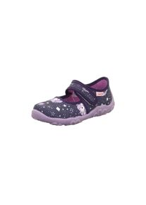 Superfit, Damen, Hausschuh &raquo;BONNY, WMS: mittel&laquo; Kindergartenschuh mit Einhorn-Motiv, Gr&ouml;&szlig;enschablone zum Download, lila bunt-Einhorn, 29, Ballerina 