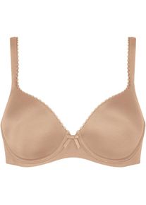 Triumph, T-Shirt-BH &raquo;Perfectly Soft&laquo; vorgeformte, gepolsterte Cups, Microfaser, weich, mit B&uuml;gel, beige, 75 - Cup D