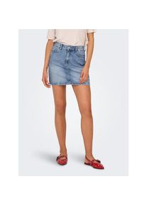 Only, Damen, Jeansrock &raquo;ONLSTELLA SHORT SKIRT DNM AZG NOOS&laquo; Baumwolle, Light Blue Denim, L (40), Minirock von Only aus Denim