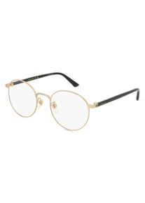 Gucci GG0297OK okulary unisex | Oprawka: Pełnoramkowe, Okrągłe, Złoty