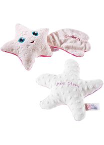 Heunec , Greifling &raquo;Stellina, Sternschnuppe 40 cm + Pl&uuml;schi, mauve/rosa&laquo; Made in Germany, mauve/rosa,