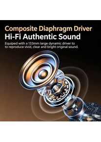 2026 New Mini530 TWS Bluetooth 6.0 Earbuds Short Stem Compact Design HiFi Sound Quality Sports Noise Cancelling Long Battery Lif