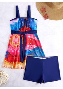 New Tankini Swimwears Tankini Set Sexy Swimsuit Women Summer Bathing Suit Bikini Set Sleeveless Beach Swimming Suit Female