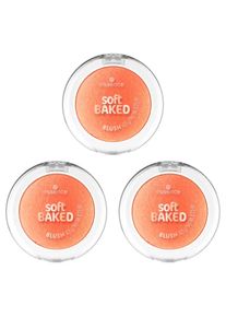 Essence, Damen, Rouge &raquo;SOFT BAKED BLUSH&laquo; f&uuml;r einen soften, strahlenden Glow, 20-Peach Please, Seidig-weiche, verblendbare Textur f&uuml;r makelloses 