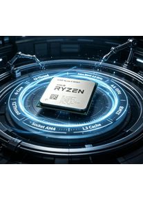 Home Office All Round AMD Ryzen 5 5600X AM4 Unlocked Desktop CPU 6 Core 12 Thread 4.6GHz Gaming Dual Use Processor Without Box
