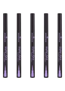Essence, Damen, Eyeliner &raquo;super fine liner pen&laquo; mit feiner Pinselspitze, deep black, F&uuml;r besonders pr&auml;zise Lidstriche
