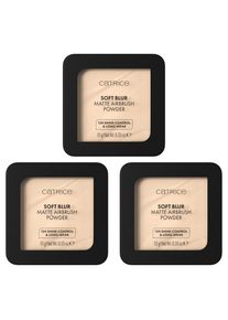 Catrice, Damen, Puder &raquo;SOFT BLUR MATTE AIRBRUSH POWDER&laquo; mattierendes Puder mit 12h-Glanz-Kontrolle und 12h-Halt, 031W, Puder von Catrice