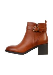 Super Mode Bottines 'Stiefeletten mit Rei&szlig;verschluss am Absatz' Femme marron taille 41