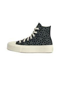 Converse Damer Sneaker high 'CHUCK TAYLOR ALL STAR LIFT' sort / hvid St&oslash;rrelse 42.5