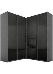 Rauch, Schwebet&uuml;renschrank &raquo;Schrank Garderobe Eckkleiderschrank QUADRA Front in Dekor/Hochglanz&laquo; in den H&ouml;hen 210/229 cm, inkl. Soft-Close-Funktion, 