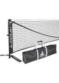 Joola, Pickleballnetz &raquo;Symmetry Pickleball Net&laquo; mit Stahlrahmen, PPVC-Netz, Outdoor / Out-/ Indoor, inkl. Tragetasche, schwarz-wei&szlig;, B/H/L: 91,5 cm x 