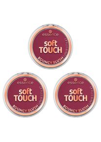Essence, Damen, Rouge &raquo;SOFT TOUCH BOUNCY BLUSH&laquo; mittlere Deckkraft, langanhaltend, mattierend, alle Hauttypen, 40-roses in berry, Rouge von Essence
