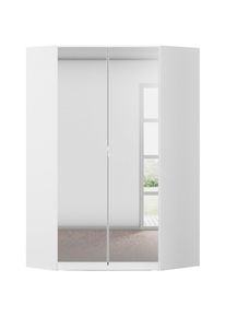 Rauch, Eckkleiderschrank &raquo;Kleiderschrank Schrank Garderobe W&auml;scheschrank COSTA Gr&ouml;&szlig;e 117x104 cm&laquo; in 3 Ausstattungen BASIC/CLASSIC/PREMIUM, mit Spiegel