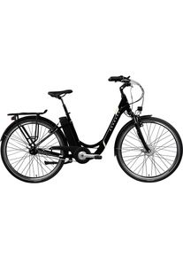 Z&uuml;ndapp Z&uuml;ndapp, Unisex, &raquo;Z517&laquo; 7 Gang Nabenschaltung Frontmotor 250 W E Bike Damenfahrrad 28 Zoll 155 - 190 cm mit 7 Gang Nabenschaltung, schwarz, 48 cm - 28