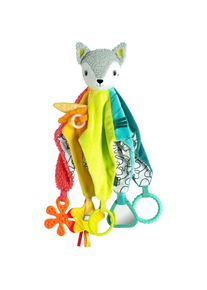 babyFEHN Fehn, Schmusetuch &raquo;DoBabyDoo, Fuchs Deluxe&laquo; mit Befestigungsring f&uuml;r Schnuller, bunt,