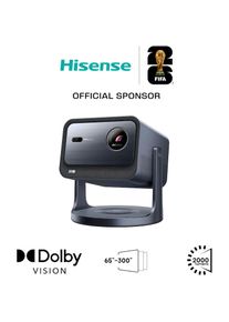 HISENSE, Mini-Beamer &raquo;C2&laquo; (2.000 lm 1700:1 3840 x 2160 px), grau, VIDAA Smart OS - Durch das VIDAA Betriebssystem wird der C2 zum smarten intuitiv 