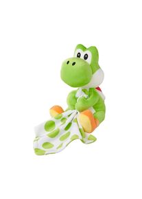 Simba, Pl&uuml;schfigur &raquo;My Mario - Yoshi with Blanket, 23 cm&laquo;, bunt,
