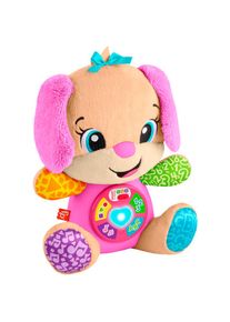 Fisher-Price , Kuscheltier &raquo;Lernspa&szlig; Hund&laquo; mit Licht- und Soundeffekten, rosa/Hundefreundin,