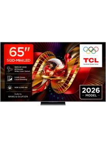 TCL, Mini-LED-Fernseher &raquo;65C8LX1&laquo; 164 cm/65 &prime;&prime; SQD-Mini LED, HDR 6000 Nits, 100%BT.2020, 144Hz, AiPQ Pro,Dolby Vision, schwarz, Apple AirPlay & Google