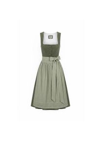 N&uuml;bler N&uuml;bler, Damen, Dirndl &raquo;Dirndl midi Kira&laquo;, Gr&uuml;n, 38 - EURO, MODERNES DESIGN - Elegantes Midi-Dirndl inklusive feiner Sch&uuml;rze mit Sch&uuml;rzenband. Die 