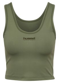 Hummel Sport top 'Hiit Intensity' Női ol&iacute;va / fekete , M&eacute;ret L