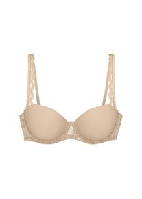 Triumph, B&uuml;gel-BH &raquo;Amourette WP&laquo; Stretch-Spitze, glatte Cups, atmungsaktiv, leicht, feminin, NATUR, 80 - Cup C