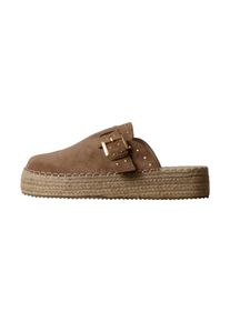 Super Mode Mule 'Bellucci-Pantoletten zum Hineinschl&uuml;pfen' Femme vert taille 41
