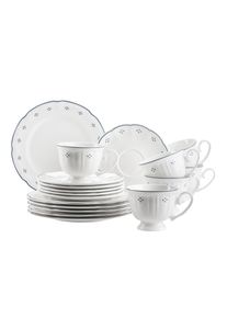 M&auml;ser Fr&uuml;hst&uuml;cks-Set M&Auml;SER "Lova", wei&szlig; (wei&szlig;, blau), Fr&uuml;hst&uuml;cks-Sets, Fr&uuml;hst&uuml;cks-Set