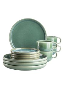 M&auml;ser Fr&uuml;hst&uuml;cks-Set M&Auml;SER "Elina Uno", gr&uuml;n, Fr&uuml;hst&uuml;cks-Sets, Fr&uuml;hst&uuml;cks-Set