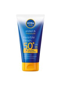 Nivea, Sonnencreme, Protect & Moisture Invisible Finish SPF 50+ (SPF 50+, 150 ml)