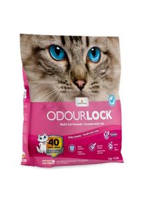 Intersand Catlitter Odour Lock Baby Powder 6kg - (77797921006) (Klumpend), Katzenstreu