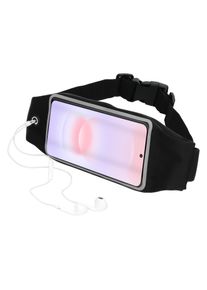 Mobiparts Comfort Fit Sport Belt Samsung Galaxy A37 Black, Smartphone Sportarmband, Schwarz