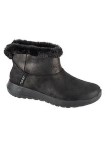 Skechers, Damen, Boots + Stiefel, Damen-Slipper: Winterstiefel f&uuml;r unterwegs &ndash; Cozy Dream, Schwarz, (37.5)