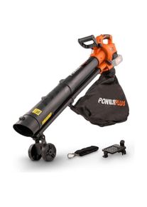 Powerplus, Laubsauger + Laubbl&auml;ser, Dual Power Laubsauger/-bl&auml;ser b&uuml;rstenlos 40V - exkl. Akku und Ladeger&auml;t (Akkubetrieb, Laubbl&auml;ser)