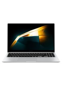 Samsung PORTABLE GALAXY BOOK4 GB4 15.6 I5U 16GO 512GO PRO NP754XGK-KS1FR (15.60", 512 GB, 16 GB, FR), Notebook, Silber