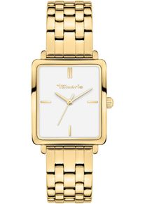 Quarzuhr Tamaris "TT-0012-MQ", goldfarben, Armbanduhren, Damen, Quarzuhr, Armbanduhr, Damenuhr, Edelstahlarmband, analog