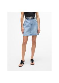 V&eacute;ro Moda Vero Moda, Damen, Jeansrock &raquo;VMTESSA HR SHORT DNM SKIRT MIX GA NOOS&laquo; Baumwollmischung, Light Blue Denim, XS (34), Minirock von Vero Moda