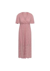 KAFFE Curve, Damen, Jerseykleid &raquo;Jerseykleid KClara&laquo;, Zephyr, S - N-Gr, Maxikleid mit abgen&auml;hter Taille