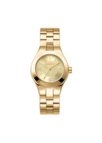Quarzuhr DKNY "Parsons Midi", gold (goldfarben), Armbanduhren, Damen, Quarzuhr, Armbanduhr, Damenuhr, Edelstahlarmband, analog