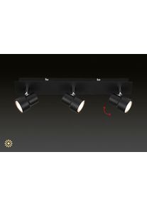 Briloner Leuchten LED Deckenleuchte "Rock", schwarz (wei&szlig;, neutral), Leuchten, LED Deckenleuchte