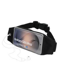 Mobiparts Comfort Fit Sport Belt Samsung Galaxy S26 Ultra Black, Smartphone Sportarmband, Schwarz
