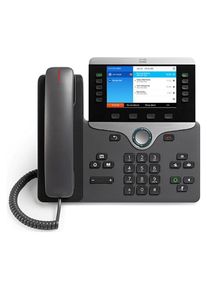Cisco IP PHONE 8841, Telefon, Schwarz