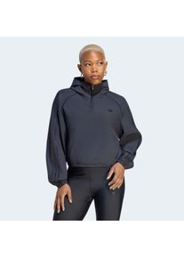Sweatshirt adidas Performance "OG SP COVER UP", Damen, Gr. XS, schwarz, Obermaterial: 87% Polyester, 13% Elasthan, normal, Rundhals, angesetztes B&uuml;ndchen, Sweatshirts Sweatshirt