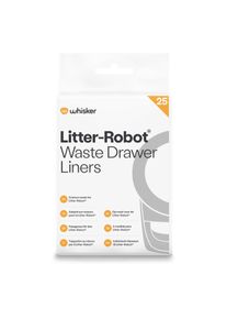 Litter-Robot Whisker Waste Draw Liners, Katzenklo Zubeh&ouml;r