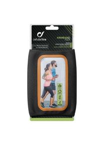 cellularline ARMBAND FLEX SUMMER EDITION Sport-Neopren-Etui bis Gr&ouml;sse 5,2" schwarz, Smartphone Sportarmband, Schwarz