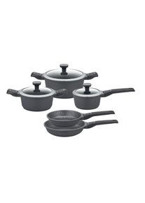Topf-Set GSW "Easy Click", schwarz, T&ouml;pfe, Topf-Set, Induktion