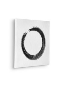 Leinwandbild Komar "Circular - Gr&ouml;&szlig;e 40 x 40 cm", schwarz (farbe bild(er): schwarz, wei&szlig;), B:40cm, Massivholz, Papier, Bilder, Leinwandbild, Keilrahmenbild mi Echtholzrahmen