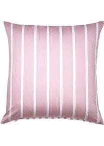 Kissenbezug Janine "modernclassic 39028-28", rosa (kreideros&eacute;), B:80cm L:80cm, Mako-Satin, Obermaterial: 100% Baumwolle, Kissenbez&uuml;ge, Kissenbezug, mit Rei&szlig;verschluss